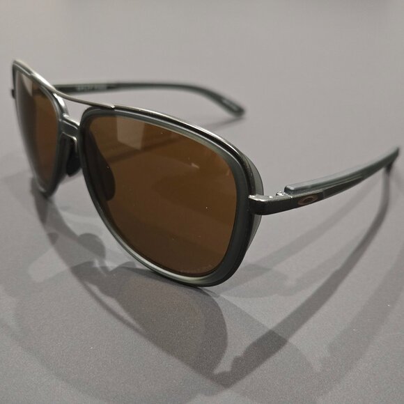 Oakley Split Time Prizm Green Pilot Sunglasses OO4129-2558 58 13 133 - Picture 5 of 13